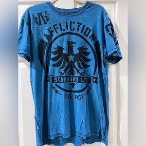 Men's Affliction Tee - Reversible